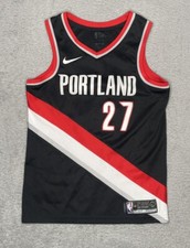 Portland Trailblazers Jusuf Nurkic #27 NBA Home Jersey Mens Medium Basketball