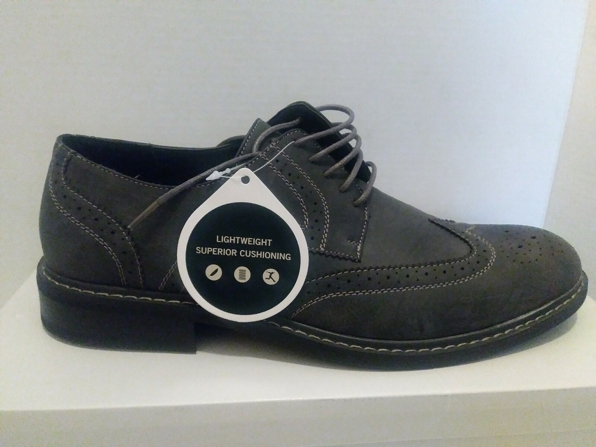 Perry Ellis Portfolio Welton Dress Shoes Men\'s Size 11.5 Charcoal Gray Smith Portfolio Dress Shoe – Perry Ellis main image 3