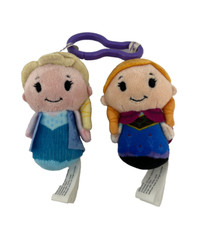 Hallmark Itty Bittys Disney Frozen Anna and Elsa Plush Stuffed Toy 4 Princess