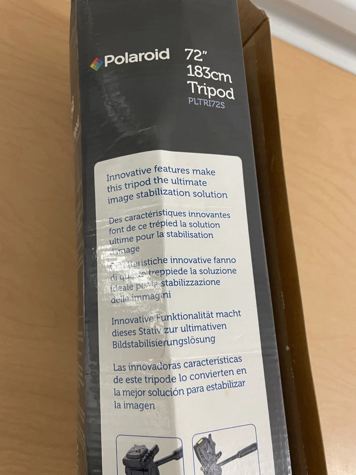 Polaroid 72" PLTRI72S Tripod Lightweight with Quick Release Plate and Carry Bag - Image 4 of 4