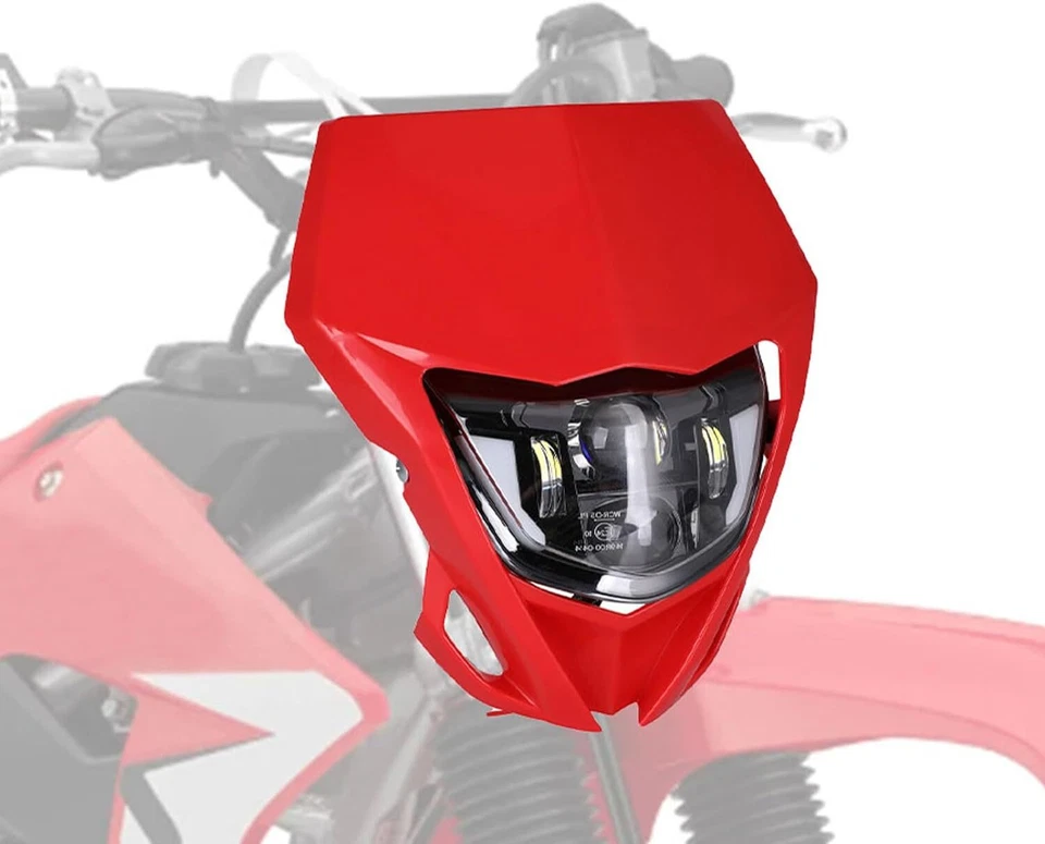 Faro LED para Honda CRF300L CRF125F CRF150F CRF230F CRF250L CRF250F CRF450L Foto 2 de 4