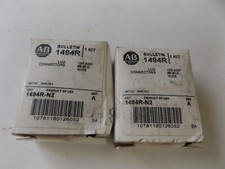 WHOLESALE ALLEN BRADLEY 1494R-N2 LUG CONNECTORS LOT OF 2 NEW OLD STOCK