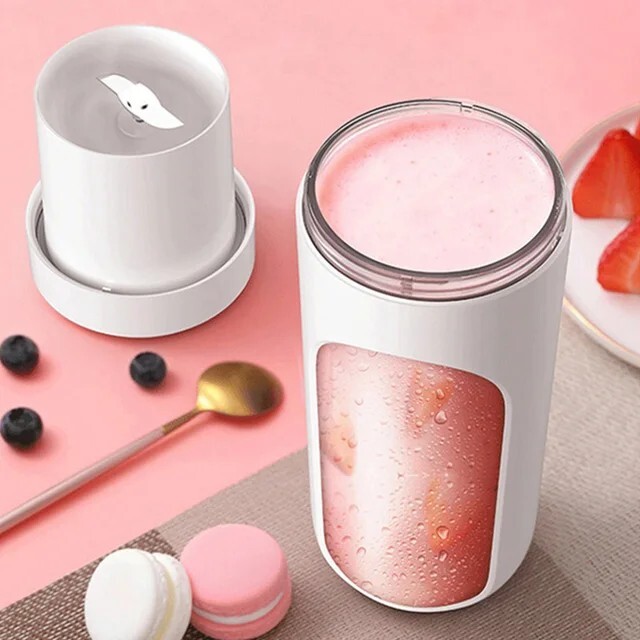 Smart Portable 12 oz Juicer Smoothie Blender USB Rechargeable Mixing Machine US