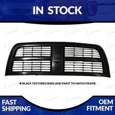 New Primed 2010-2012 Dodge Ram 25003500 Grille New Primed 2010-2012 Dodge Ram 25003500 Grille