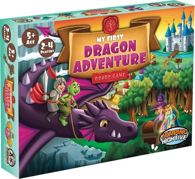 Jumping High Five My First Dragon Adventure Board Game Save The Kingdom Begin...