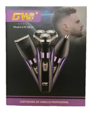 USB Elektrischer Herren Haarrasierer Haarschneidemaschine Kabellos 3in1 Trimmer Entferner Groomer