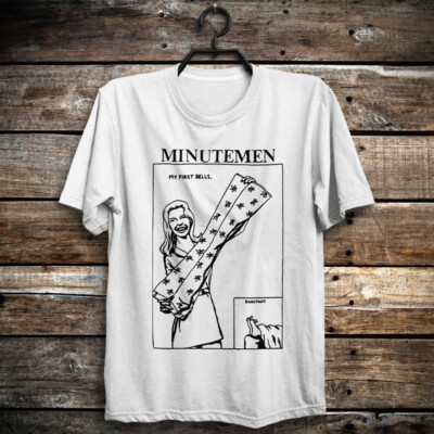 My First Bells Tee Minutemen D Boon Mike Watt George Hurley Joe McCarthy's Ghost