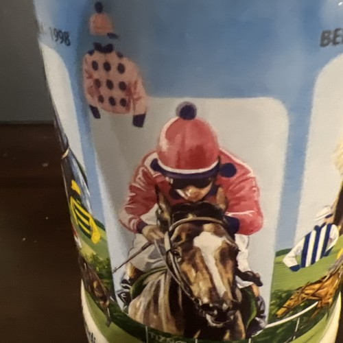 Vtg Oak Tree Salutes the Goodwood Champions Santa Anita Park Mug 2001 barware. - Picture 3 of 14