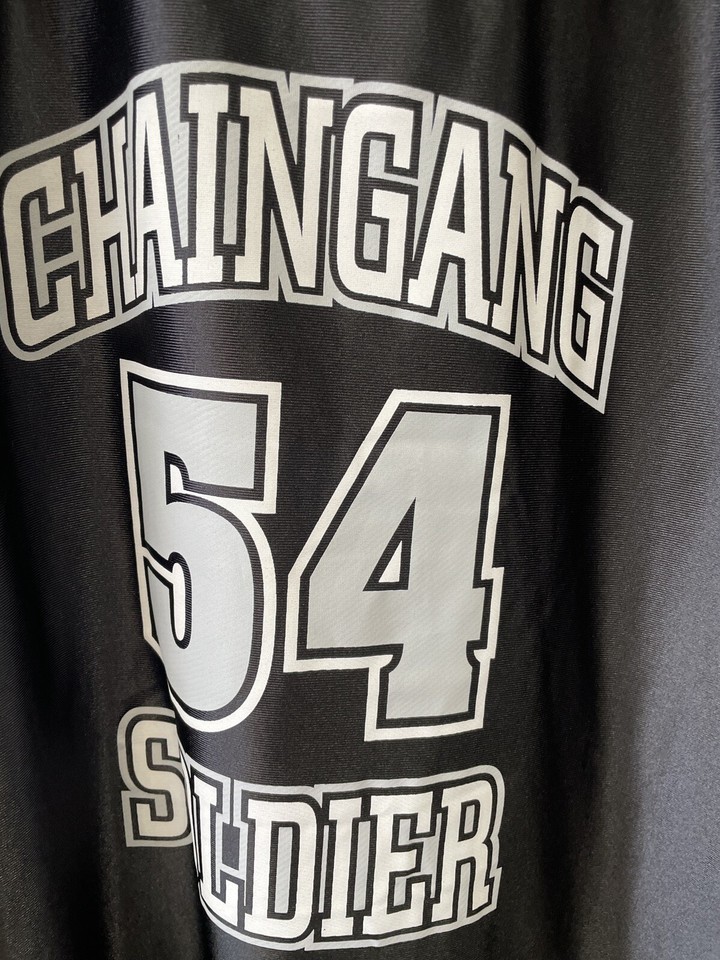 Vintage y2k 2004 John Cena Chain Gang jersey XL Exclusive USA Release