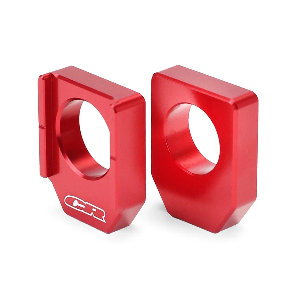 Bloque de eje ajustador de cadena trasero CNC para HONDA CR125R CR250R 2000-2007 Foto 3 de 4
