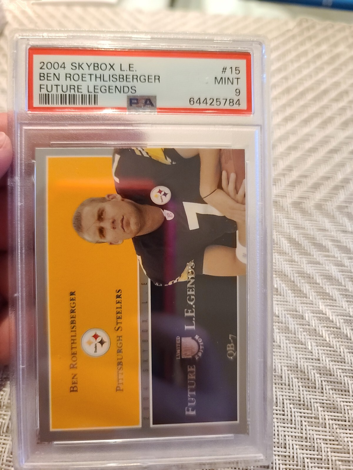 Ben Roethlisberger Skybox L.E. Future Legends #15 Future Legends