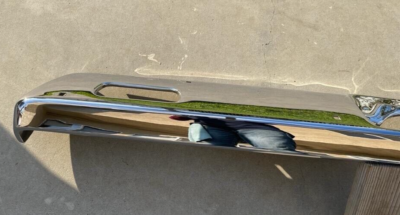 S PLYMOUTH FURY III NEW TRIPLE PLATED CHROME REAR BACK IMPACT