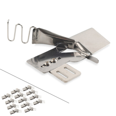 Sewing Machine Braid Or Plain Tape Binder Folder Attachment With Tape Guide
