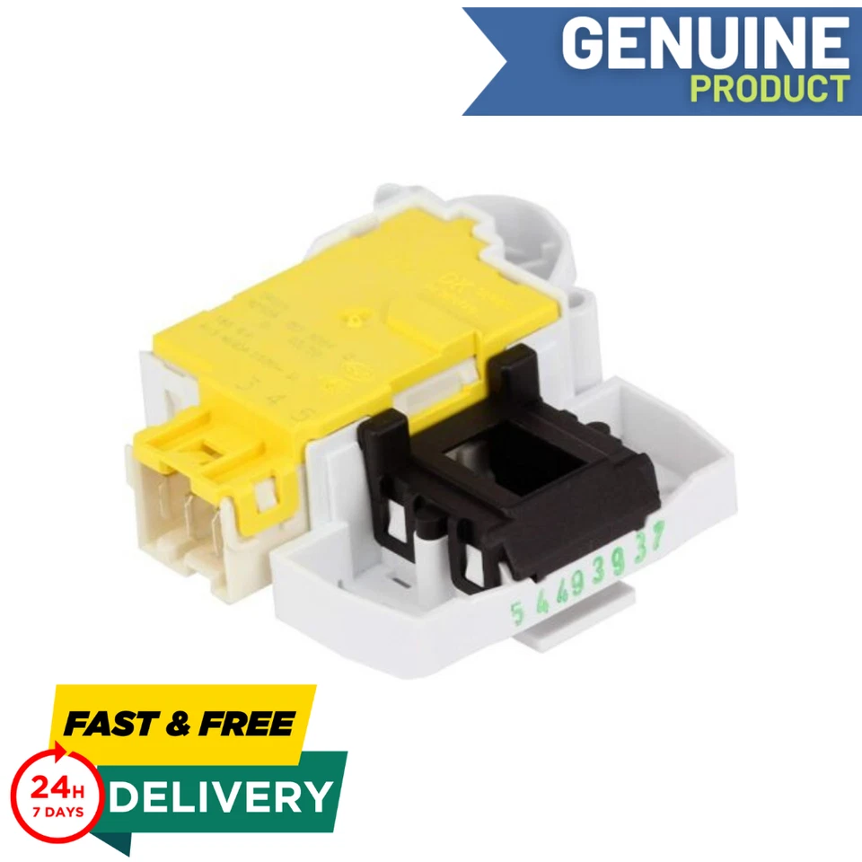 Cerradura de bloqueo de puerta Hotpoint WMFUG842K, WMFUG842P, WMFUG942G, WMFUG942P