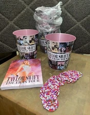 💖TAYLOR SWIFT AMC EXCLUSIVE POPCORN BUCKET BUNDLE THE ERAS TOUR💖