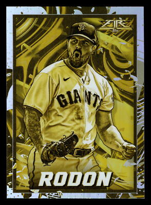 Carlos Rodon Gold Minted 2022 Topps Fire #169 Giants Yankees | eBay