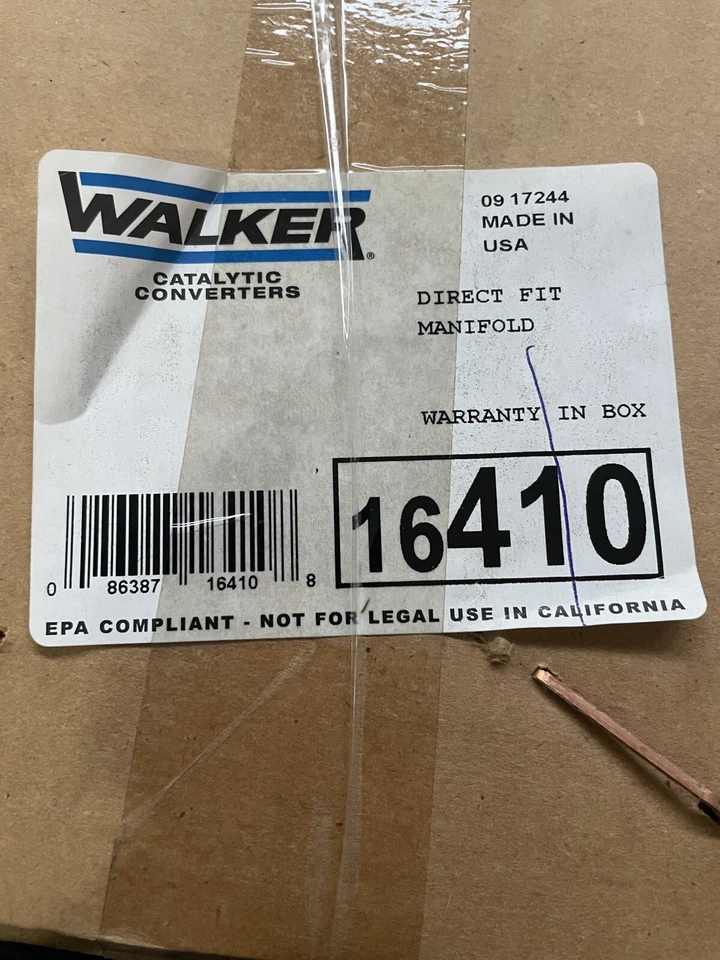 Convertidor Catalítico con Colector de Escape Integrado-EPA Andador Trasero 16410 Ford Foto 2 de 4