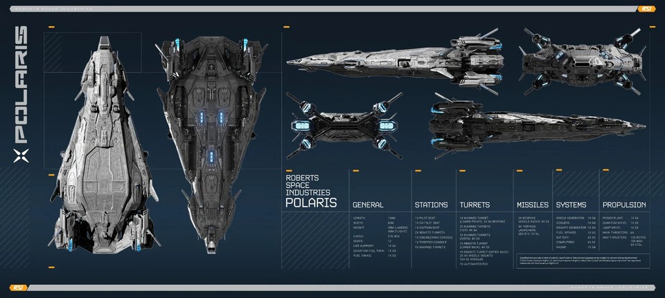 STAR CITIZEN - RSI Polaris LTI EUR 499,00 - IT - Foto 2
