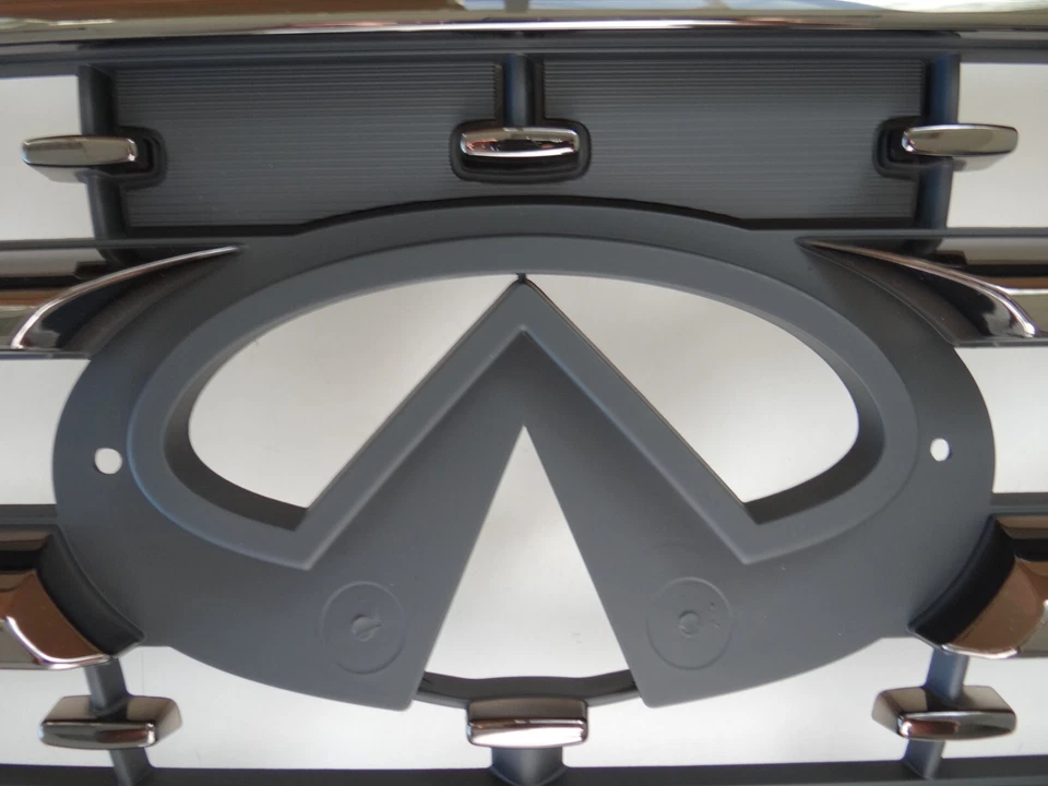 2007-2010 Infiniti QX56 QX 56 Front Grill Grille DARK CHROME NEW 62310ZQ50A - Изображение 3 из 4