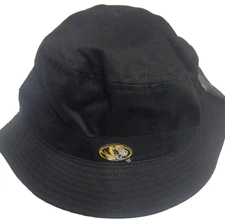 Two Feet Ahead Baby Missouri Tigers Mizzou Black Toddler Bucket Hat Cap