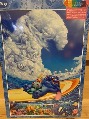 Stitch Surf Paradise Puzzle 1000 Piece Tenyo Lilo NEW From Japan  - Picture 1 of 3