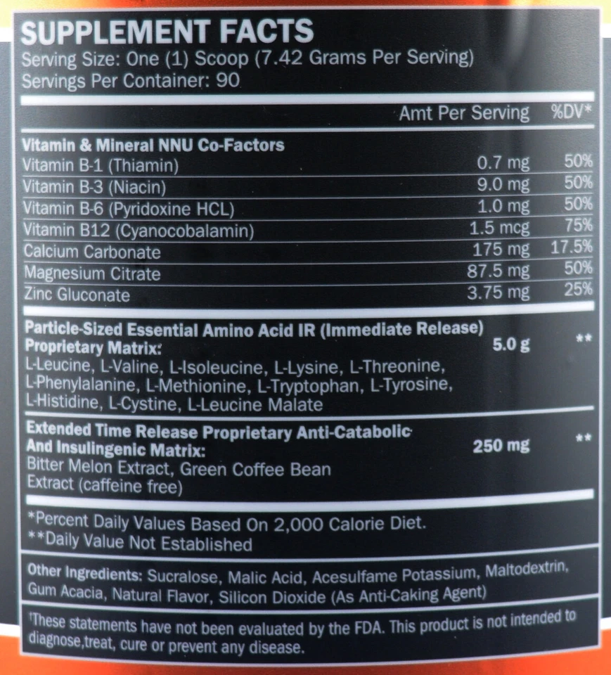 ALR Industries Humapro Perfect Human Amino Acid & Protein Powder 90 Servings New - Image 2 of 4