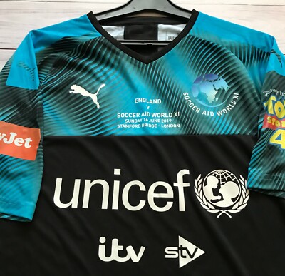 Soccer Aid World XI VS England shirt jersey 2019 Puma size M