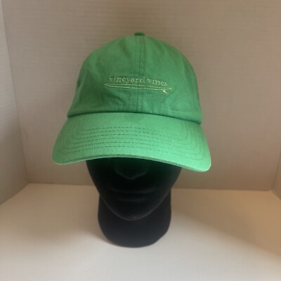 Vineyard Vines Men’s Hat Cap Strap Back Green Casual Wear