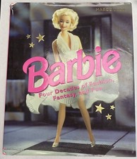 Barbie Four Decades of Fashion, Fantasy, and Fun Hardcover Collectible Book 1998