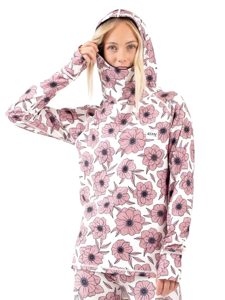 EIVY ICECOLD HOOD TOP BASE LAYER - WALL FLOWERS - 2023
