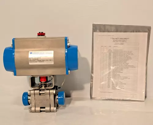 Marwin UT-3-SR-05 UT Series Pneumatic Actuator 26-00032B, Steriflow MK9020 Assy