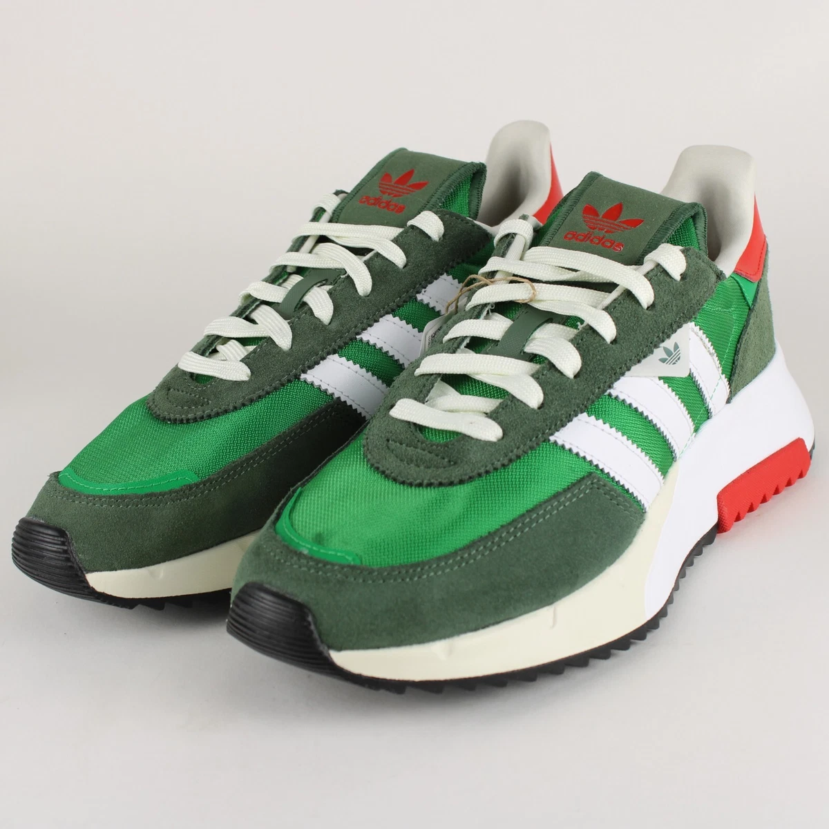 Adidas green sports shoes 2025