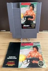 Rambo (Nintendo Entertainment System, 1988) w/ Manual & Sleeve Tested CLEAN