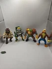 Vintage 1989 Teenage Mutant Ninja Turtles Lot Of 4 Figures  Ace Duck General...