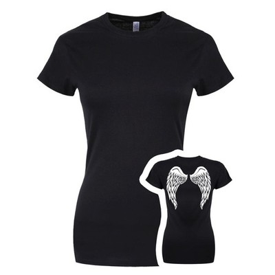 Grindstore Damen T-Shirt Angel Wings (GR1665)