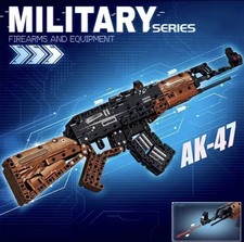  AK 47 Assault Rifle  Modell 516pcs Bausteinset🔫 Military 