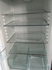 Miele Fridge Freezer Glass Shelf with Silver Edge Trims x4