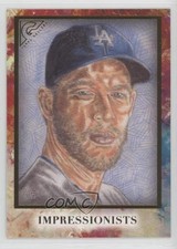 2020 Topps Gallery Impressionists Clayton Kershaw #IM-15 0c3