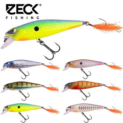 ZECK BA Hitch 6cm | 0,6m SP | Barsch Alarm Twitchbait Köder Wobber Kunst Köder