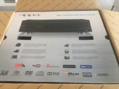 Oppo BDP-105D Universal Blu-ray Disc Player SACD Darbee Audiophile Components
