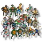 Vintage Teenage Mutant Ninja Turtles Figures Lot Of 17 W/ Some Accessories
