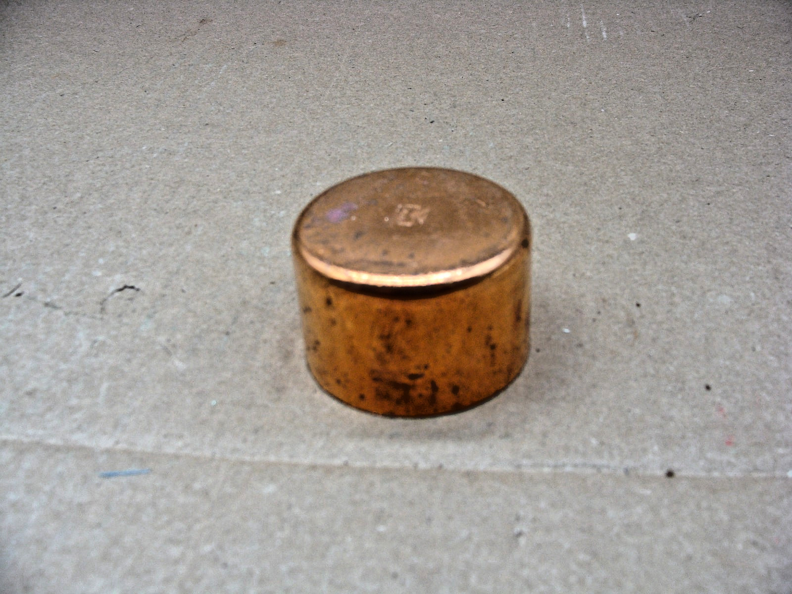 2" COPPER SWEAT CAP FITTING "LOT OF 3"