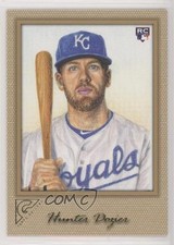 2017 Topps Gallery Canvas Hunter Dozier #23 fm0