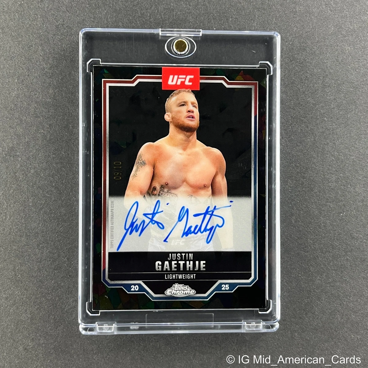Justin Gaethje Trading Cards for sale | eBay