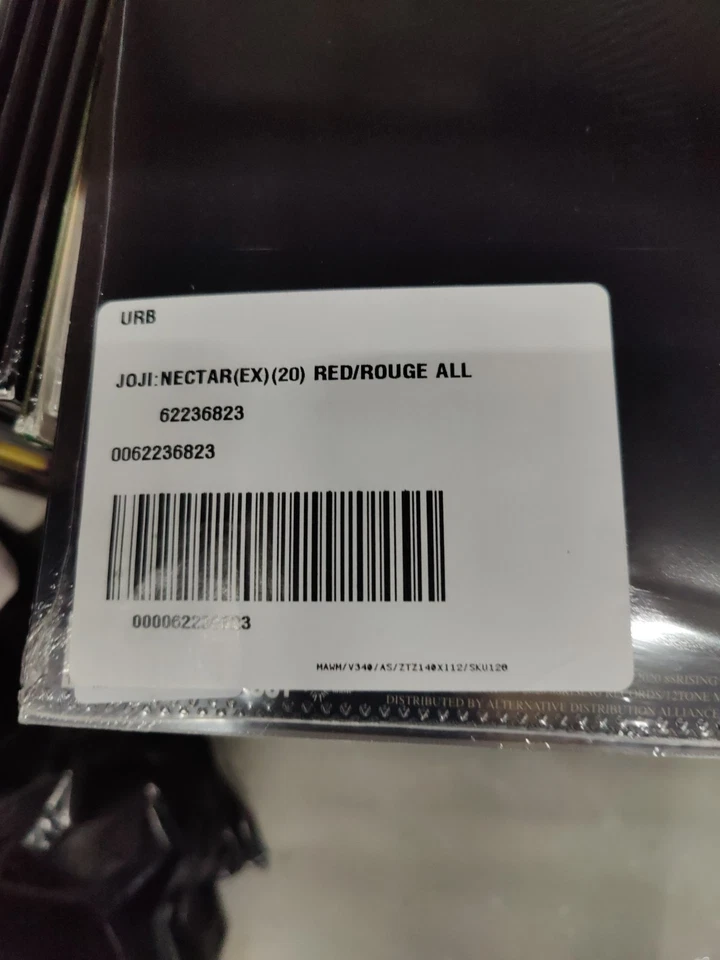 NEW SUPER RARE Joji - Nectar RED Vinyl 2xLP UO Exclusive - Image 3 of 4