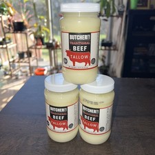 Butcher Boy Traditional Beef Tallow Lot of 3 expires 9/26