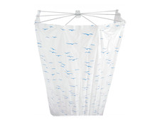 Ridder Duschfaltkabine Ombrella »Sylt«, platzsparend (Blau) - B-Ware sehr gut