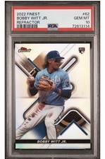 2022 Topps Finest - Bobby Witt Jr. #62 Refractor (RC) PSA 10!🔥