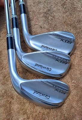 Golf Wedge Set CLEVELAND RTX ZIPCORE #50 M10 #54 M10 #58 M10 3 Clubs RIGHT H . S