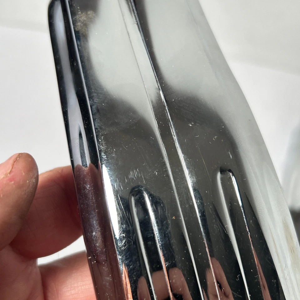 Protetores de para-choque dianteiro ou traseiro Desoto Airflow 1935 MoPar cromado novamente - Imagem 4 de 4